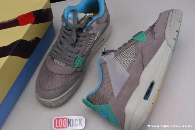 Official Maikesneakers DJ5718-242 Anniversary Union Haze 30th Taupe Jordan 4 Air Retro SP 0527